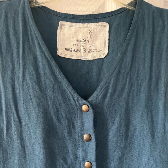 Not Perfect Linen mama dress - Picture 3 of 5